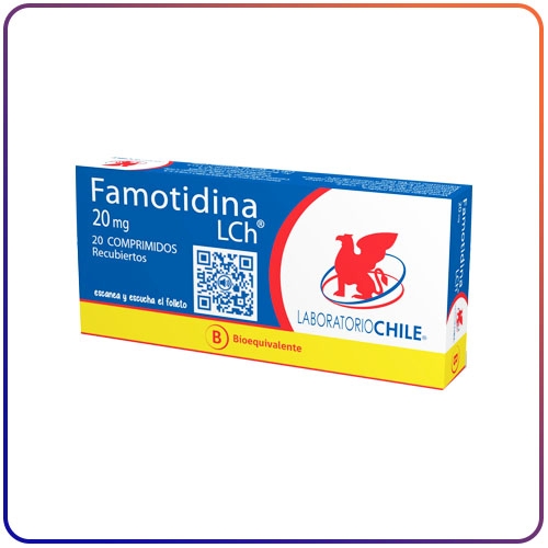 FAMOTIDINA 20 MG X 20 COMPRIMIDOS